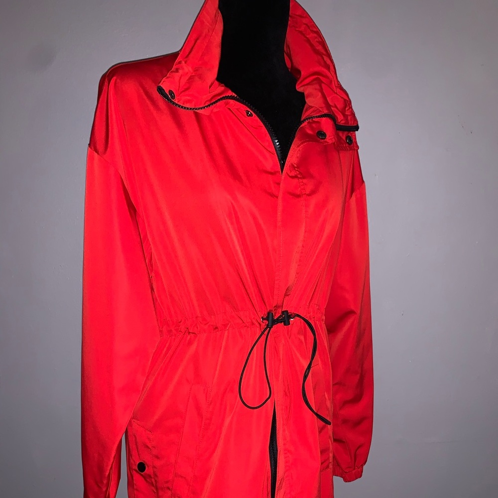 Bright orange jacket from Forever 21